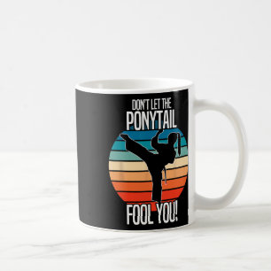 Karate-Mädchen - Lass dich nicht von dem Pferdesch Kaffeetasse