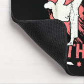 Karate-Mädchen liebt Karate Mousepad (Ecke)