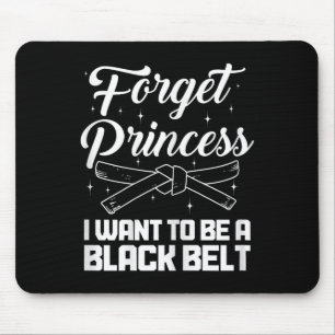 Karate Mädchen Martial Arts MMA Jiu Jitsu Kickboxe Mousepad