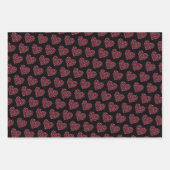 Karate-Mädchen mit Herz Geschenkpapier Set (Vorderseite 3)