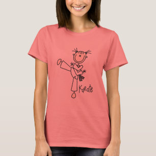 Karate-Mädchen-T-Shirts und Geschenke T-Shirt