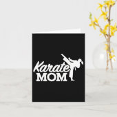 Karate Mama 1 Karte (Gelbe Blume)