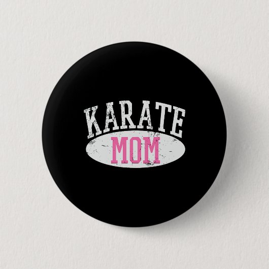 Karate Mama 2 Button (Vorderseite)