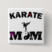 Karate MAMA Button (Vorderseite)
