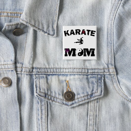 Karate MAMA Button (Beispiel)