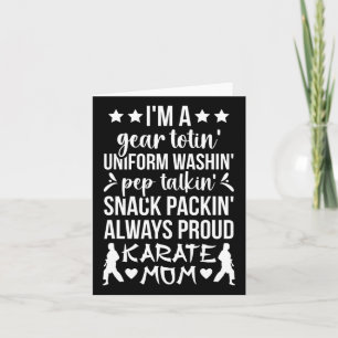 Karate Mama Definition Karate Mutter Karate Mama Karte