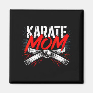 Karate-Mama-Dojo-Geist Kampfsport-Power für Frauen Magnet