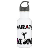 Karate MAMA Edelstahlflasche (Vorderseite)