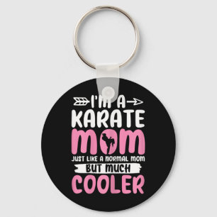 Karate Mama Funny Karate Martial Arts Black Belt M Schlüsselanhänger
