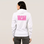 Karate-Mama Hoodie (Schwarz voll)