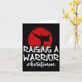 Karate Mama Karate Karate Karte (Gelbe Blume)
