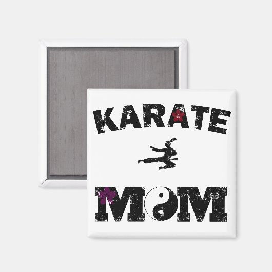 Karate MAMA Magnet (Vorderseite/Rückseite)