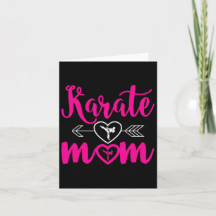 Karate-Mama - Mama kann Karate herstellen Karte