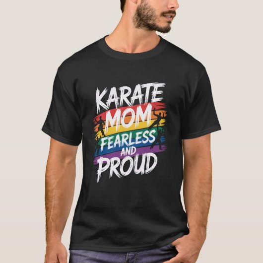 Karate-Mama Muttertag 4 T-Shirt (Vorderseite)