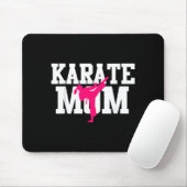 Karate-Mama Muttertag Kampfsport Kickboxen Mousepad (Mit Mouse)
