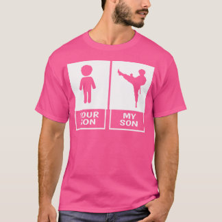Karate Mama oder Vater deinen Sohn mein Sohn T-Shirt