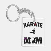 Karate MAMA Schlüsselanhänger (Vorderseite links)