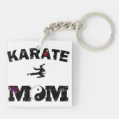 Karate MAMA Schlüsselanhänger (Rückseite)