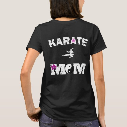 Karate MAMA T - Shirt (Rückseite)
