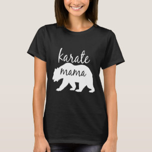 Karate Mama T Shirt Perfektes Geschenk für Mama Fr