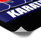 Karate-Marksmanship 2021 USA-Team Poster (Ecke)