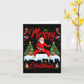 Karate Martial Art Lover Karte (Gelbe Blume)