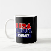 Karate Martial Arts 2021 USA Team Kaffeetasse (Links)