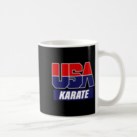 Karate Martial Arts 2021 USA Team Kaffeetasse (Rechts)