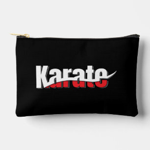 Karate Martial Arts Abstrakt Swish Zubehörtasche