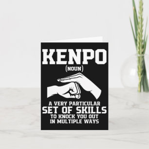 Karate Martial Arts Black Belt Comt Sports Fighter Karte