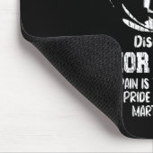 Karate Martial Arts Definition Funny Black Belt Gr Mousepad (Ecke)