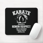 Karate Martial Arts Definition Funny Black Belt Gr Mousepad (Mit Mouse)