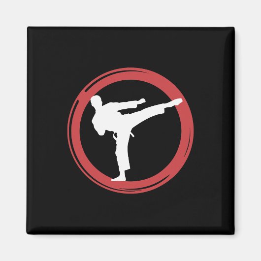Karate Martial Arts Essence Magnet (Vorne)