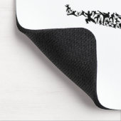 Karate Martial Arts Flying Kick Boxing Kickboxer T Mousepad (Ecke)