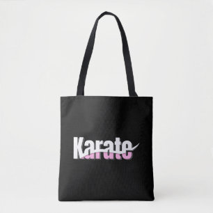 Karate Martial Arts Girly Pink Tasche