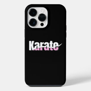 Karate Martial Arts Mädchenhaft Rosa iPhone 14 Pro Max Hülle