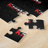 Karate Martial Arts Red Puzzle (Seite)