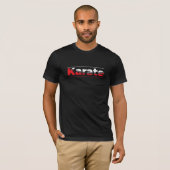 Karate Martial Arts Red T-Shirt (Vorne ganz)