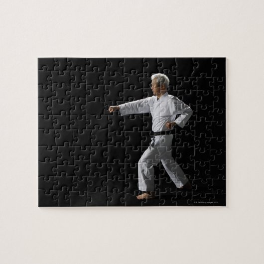 Karate Master Demonstration, Studio Shot Puzzle (Horizontal)
