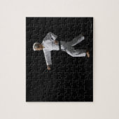 Karate Master Demonstration, Studio Shot Puzzle (Vertikal)
