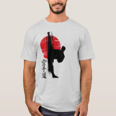 Karate Mawashi geri T-Shirt (Vorderseite)