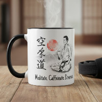 Karate - Meditiere. Koffein tanken. Dominieren.