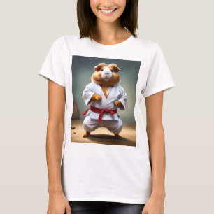 Karate-Meerschweinchen-Damen, Tshirt