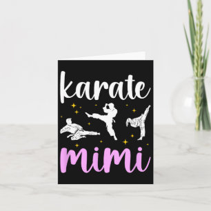 Karate Mimi Proud Karate Mimi Grandma Karte
