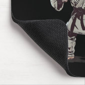 Karate Monkey Kickboxing Judo Jiu-jitsu Mixed Mart Mousepad (Ecke)