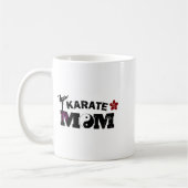 Karate-Mutter T-Shirt Kaffeetasse (Links)