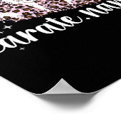 Karate Nana Leopard Karate Nana Grandma Poster (Ecke)