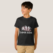Karate Nana Leopard Karate Nana Grandma T-Shirt (Vorne ganz)