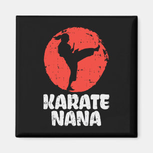 Karate Nana Pferdeschwanz Kick Japanische Kampfspo Magnet