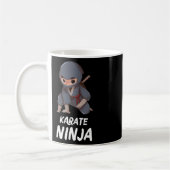 Karate Ninja Boy Funny Martial Arts Sports Kaffeetasse (Links)